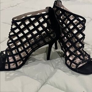 MICHAEL Michael Kors Black Strappy Heels